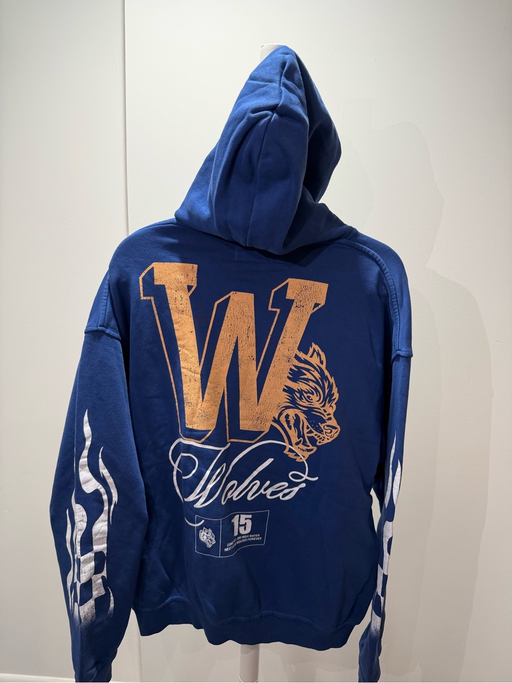 Darc Sport Blue Hoodie with Red Tag - Size Medium